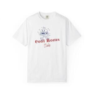 Cool Moms Club T-Shirt Retro Cartoon Mom Graphic Tee